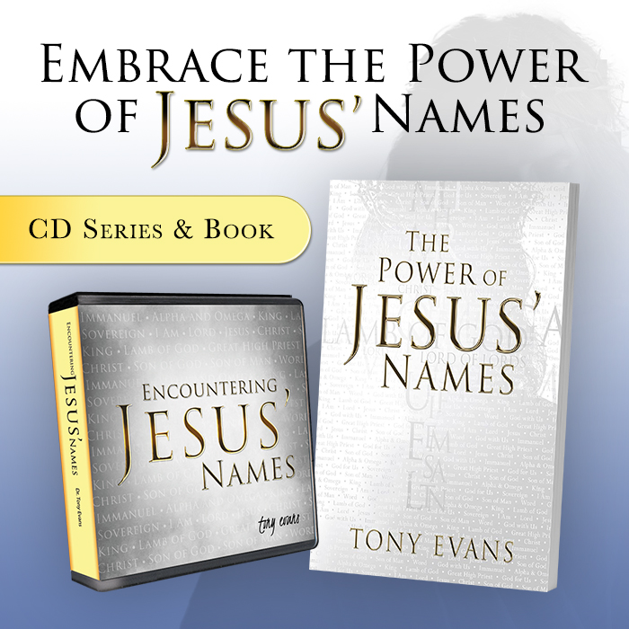 Current Offer: Encountering Jesus' Names CD Series + Power of Jesus' Names paperback book